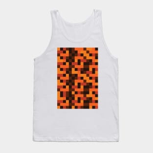 Pixelated Landscape - Fall Tank Top